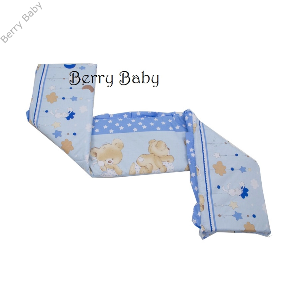 Babaágynemű- Berry Baby Basic- Kék nagy macis 2