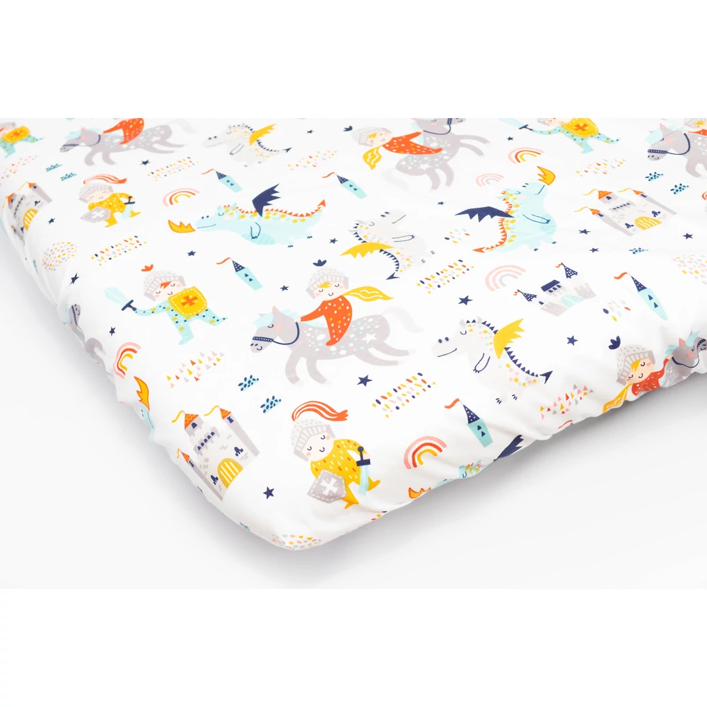 Gumis lepedő 60x120 cm - Hero Knihgt – pamut - Exclusive
