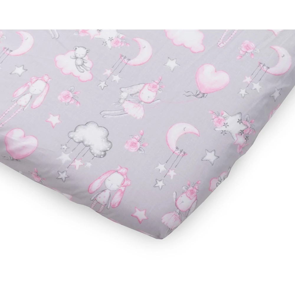 Gumis lepedő 70x140 cm – Moonlight - pamut
