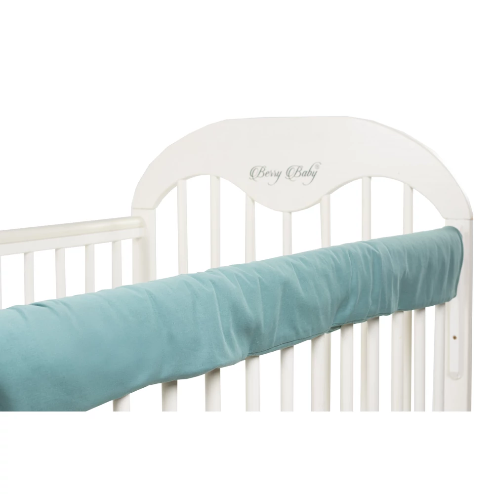 Rágásvédő kiságyra 120 cm - mohazöld