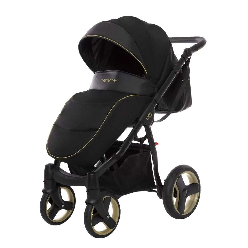 Babakocsi - BabyActive Mommy Gold Magic 2in1 - Black