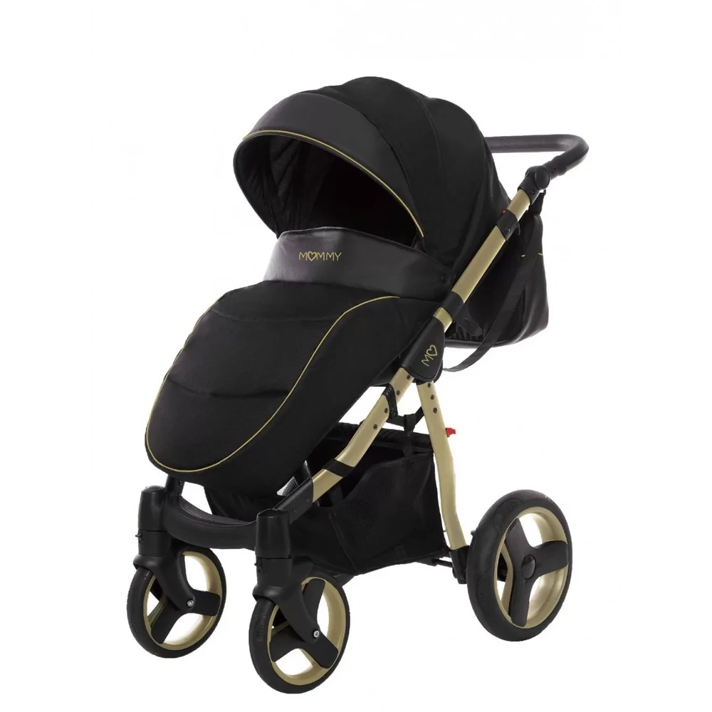 Babakocsi - BabyActive Mommy Gold Magic 2in1 - Gold Black