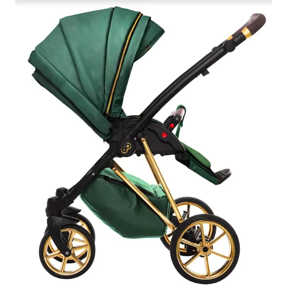 Babakocsi - BabyActive MUSSE ROYAL 2in1 - Emerald