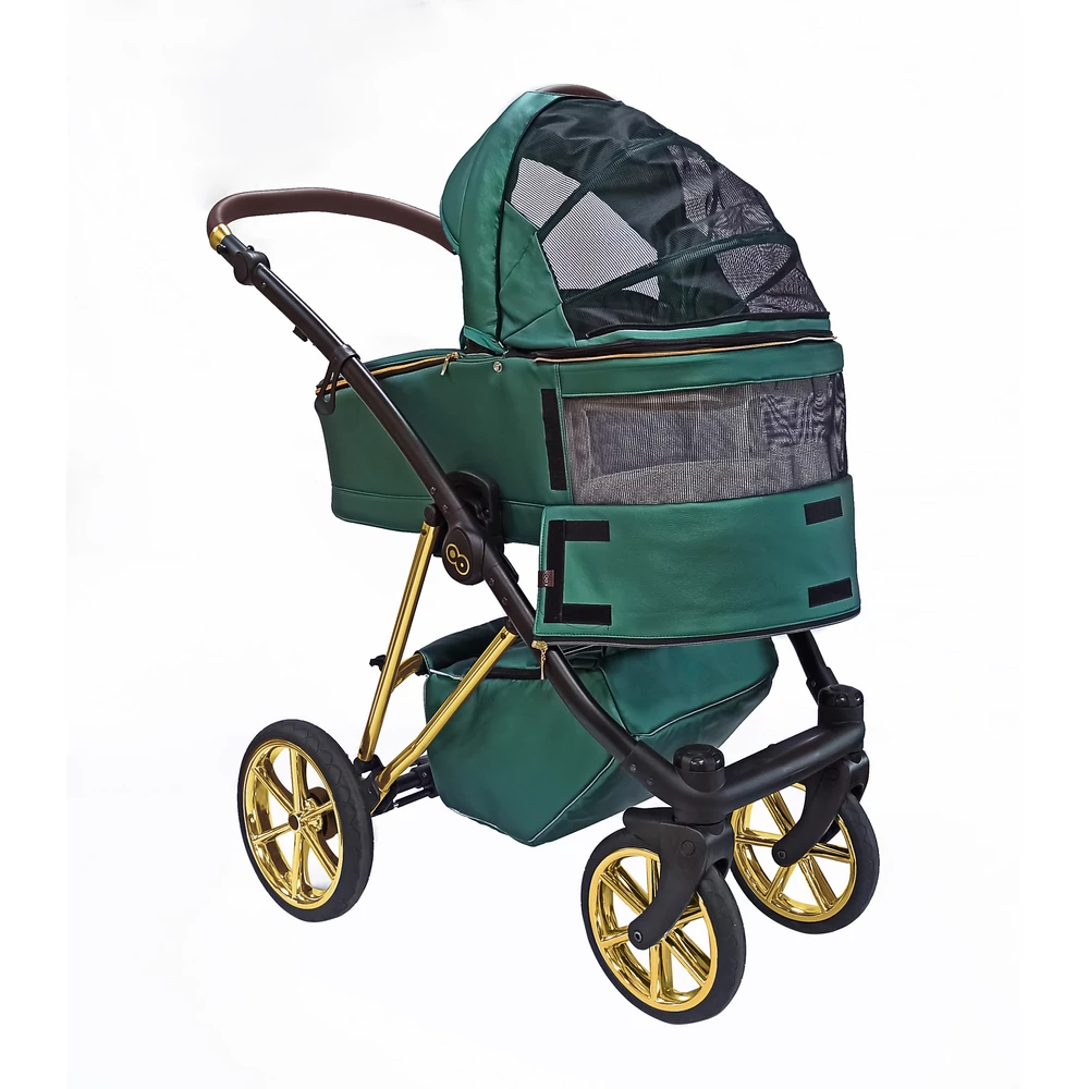 Babakocsi - BabyActive MUSSE ROYAL 2in1 - Emerald