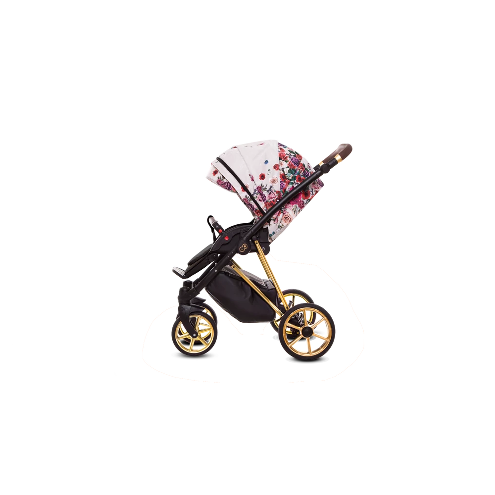 Babakocsi - BabyActive ROSE 2in1 - Dark Light Rose