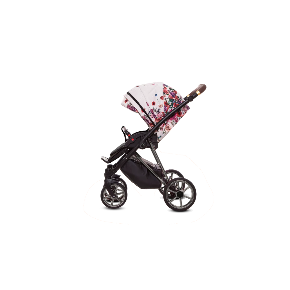 Babakocsi - BabyActive ROSE 2in1 - Dark Light Rose