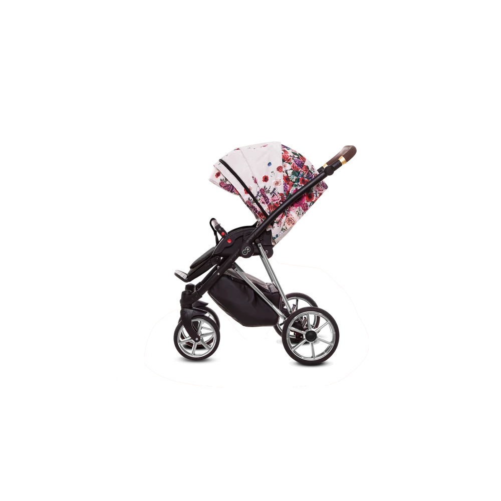 Babakocsi - BabyActive ROSE 2in1 - Dark Light Rose