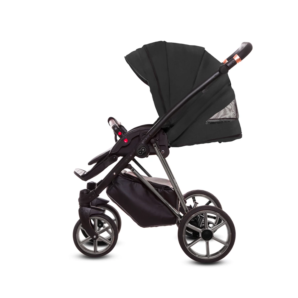Sport babakocsi - BabyActive SPORT Musse - Ultra Black