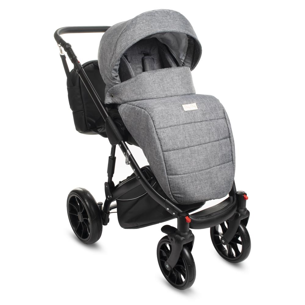 Berry Baby CORRADO multifunkciós babakocsi szett (autós hordozóval és adapterrel!): CR2 Black