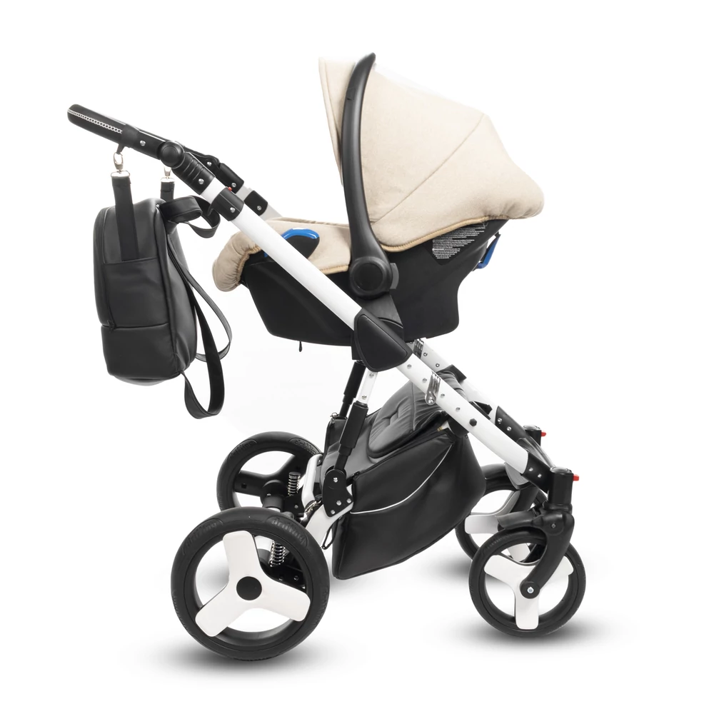 Berry Baby CORRADO 3in1 multifunkciós babakocsi CR5 White bézs 15
