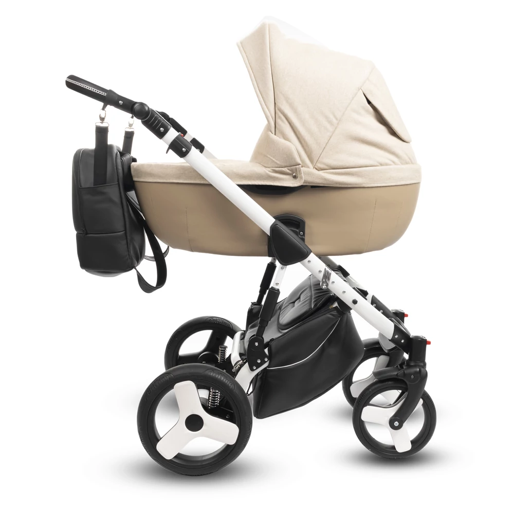 Berry Baby CORRADO 3in1 multifunkciós babakocsi CR5 White bézs 3