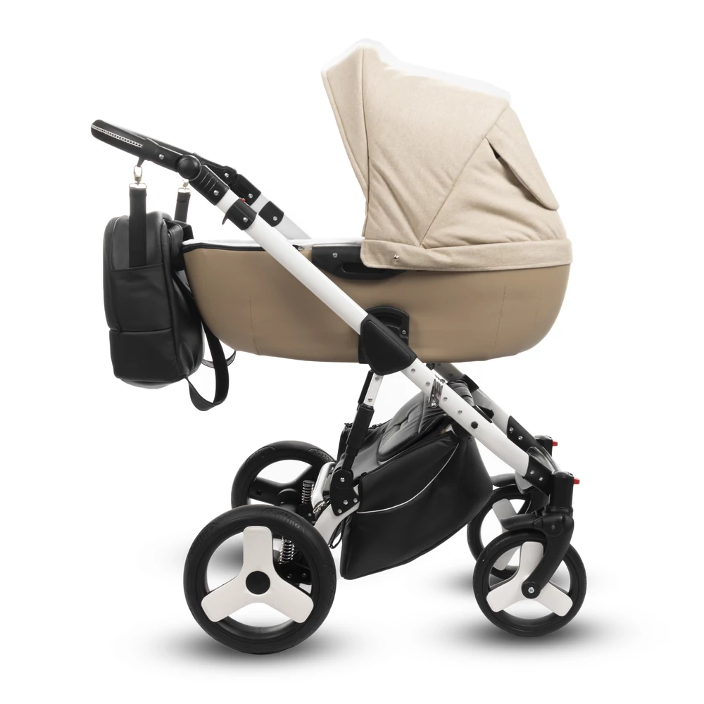 Berry Baby CORRADO 3in1 multifunkciós babakocsi CR5 White bézs 4