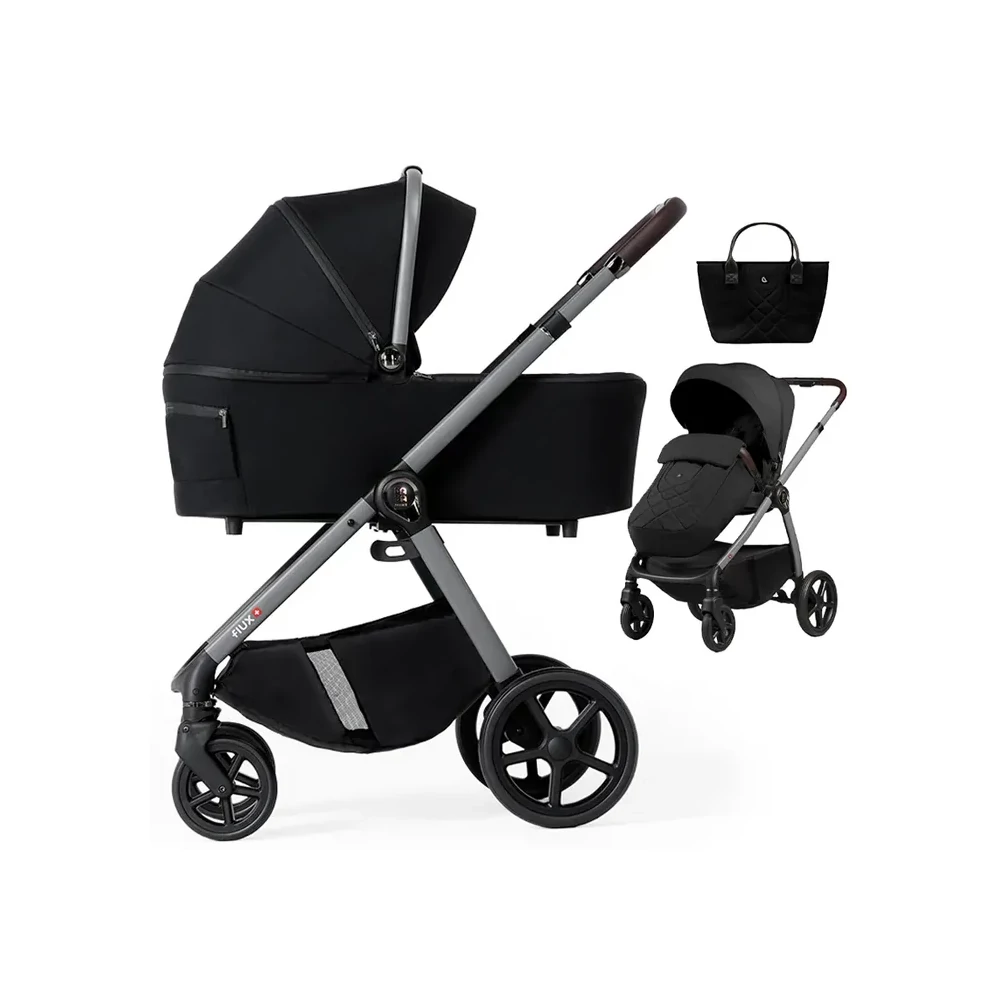 Dada Prams Flüx 2in1 prémium babakocsi – Black