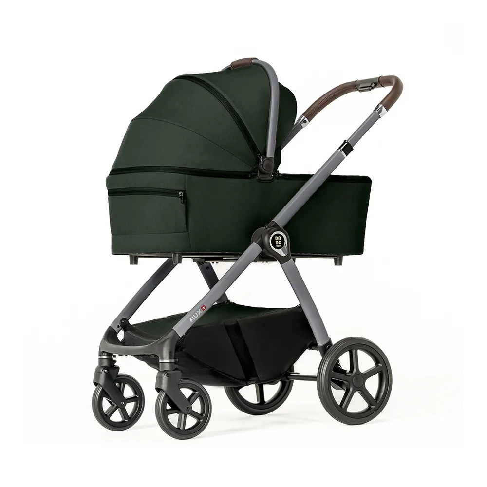 Babakocsi - Dada Prams Flüx 2in1 - Botanical Green