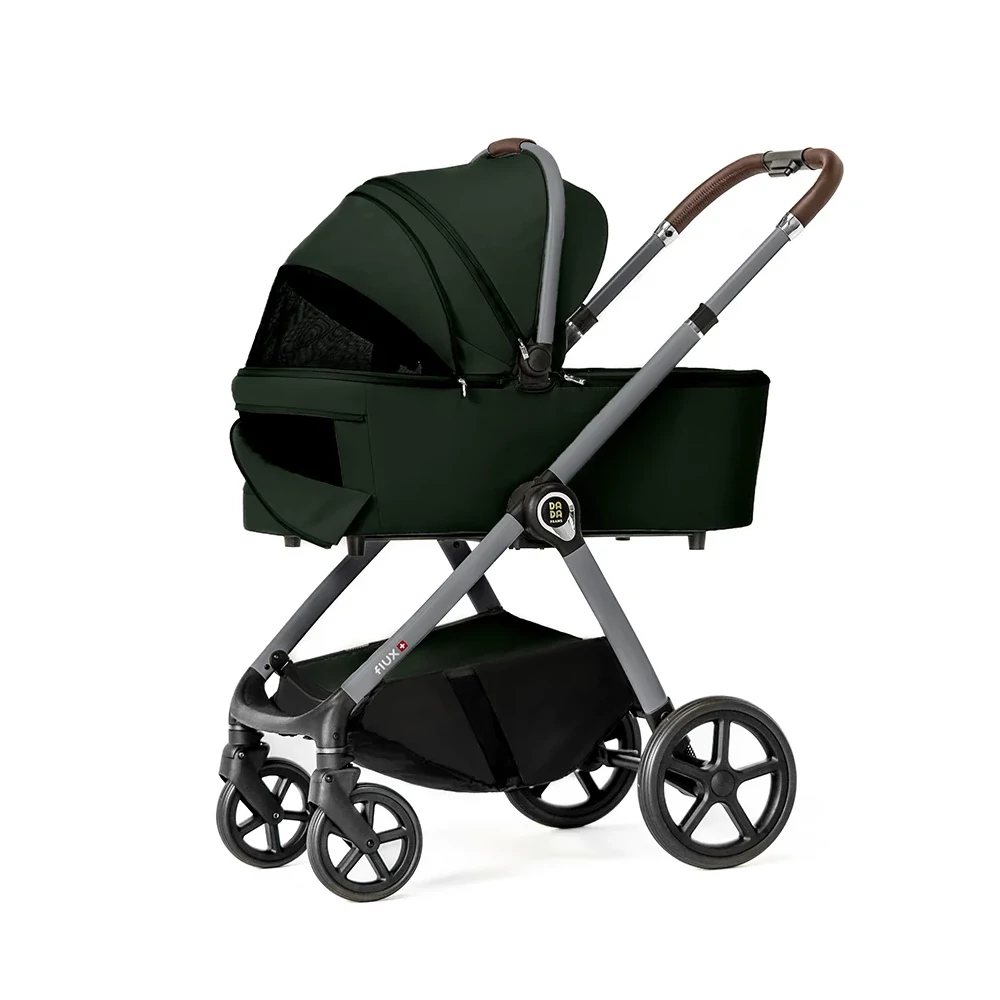 Babakocsi - Dada Prams Flüx 2in1 - Botanical Green