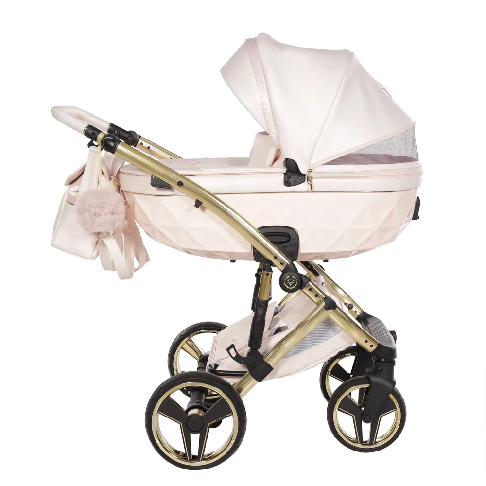 Junama többfunkciós babakocsi - DIAMOND CANDY PREMIUM - 01 Pearl
