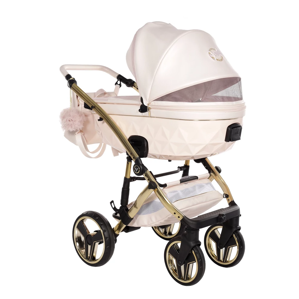 Junama többfunkciós babakocsi - DIAMOND CANDY PREMIUM - 01 Pearl
