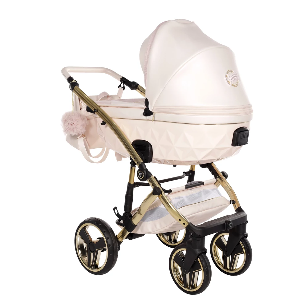 Junama többfunkciós babakocsi - DIAMOND CANDY PREMIUM - 01 Pearl