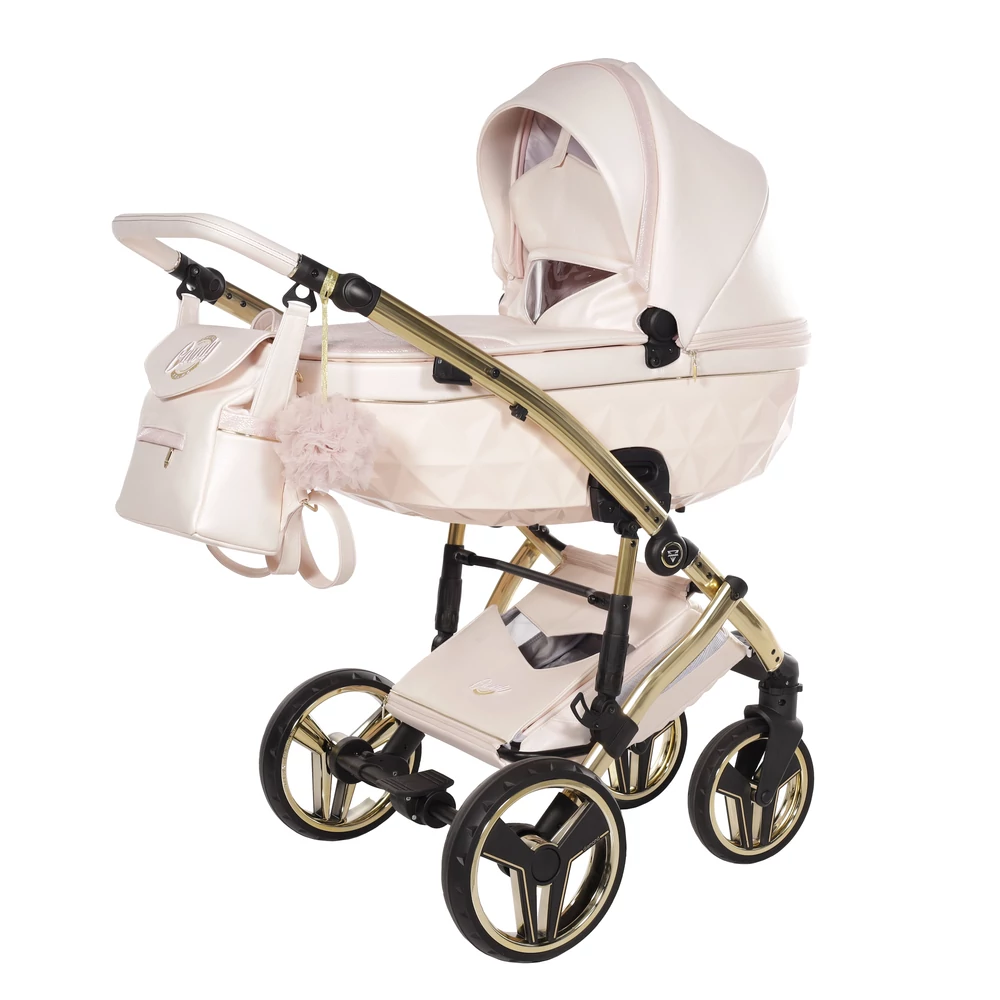 Junama többfunkciós babakocsi - DIAMOND CANDY PREMIUM - 01 Pearl