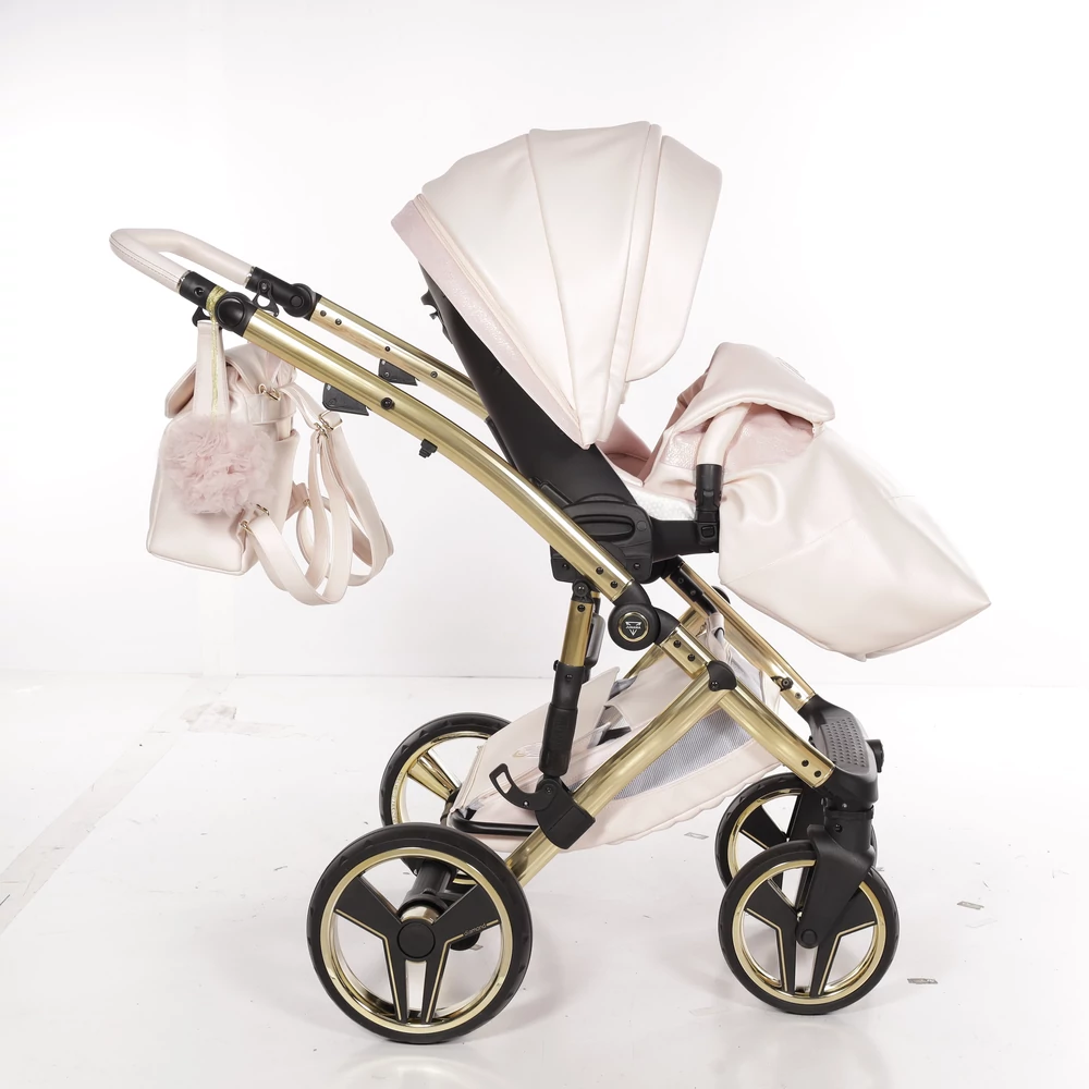 Junama többfunkciós babakocsi - DIAMOND CANDY PREMIUM - 01 Pearl