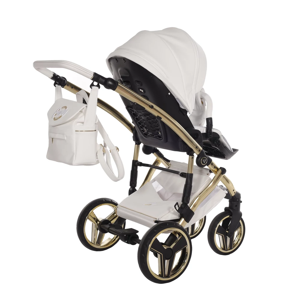 Junama többfunkciós babakocsi - DIAMOND CANDY PREMIUM - 02 White