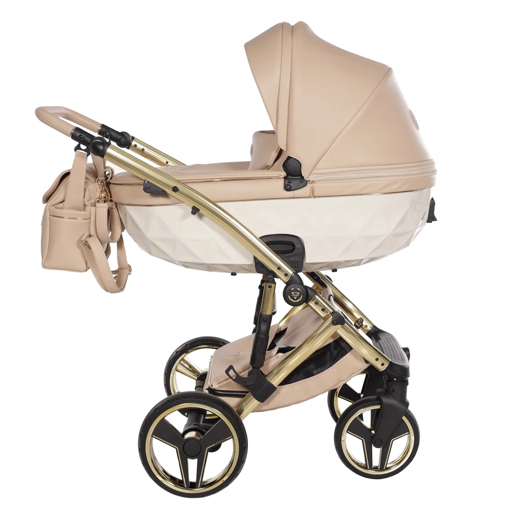 Junama többfunkciós babakocsi - DIAMOND CANDY PREMIUM - 05 Beige