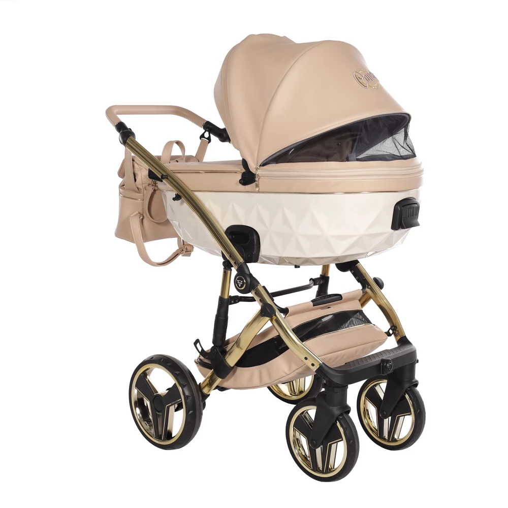Junama többfunkciós babakocsi - DIAMOND CANDY PREMIUM - 05 Beige