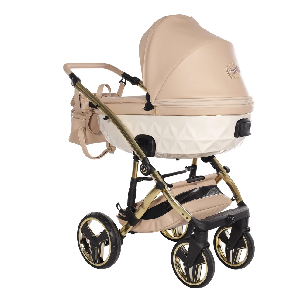 Junama többfunkciós babakocsi - DIAMOND CANDY PREMIUM - 05 Beige