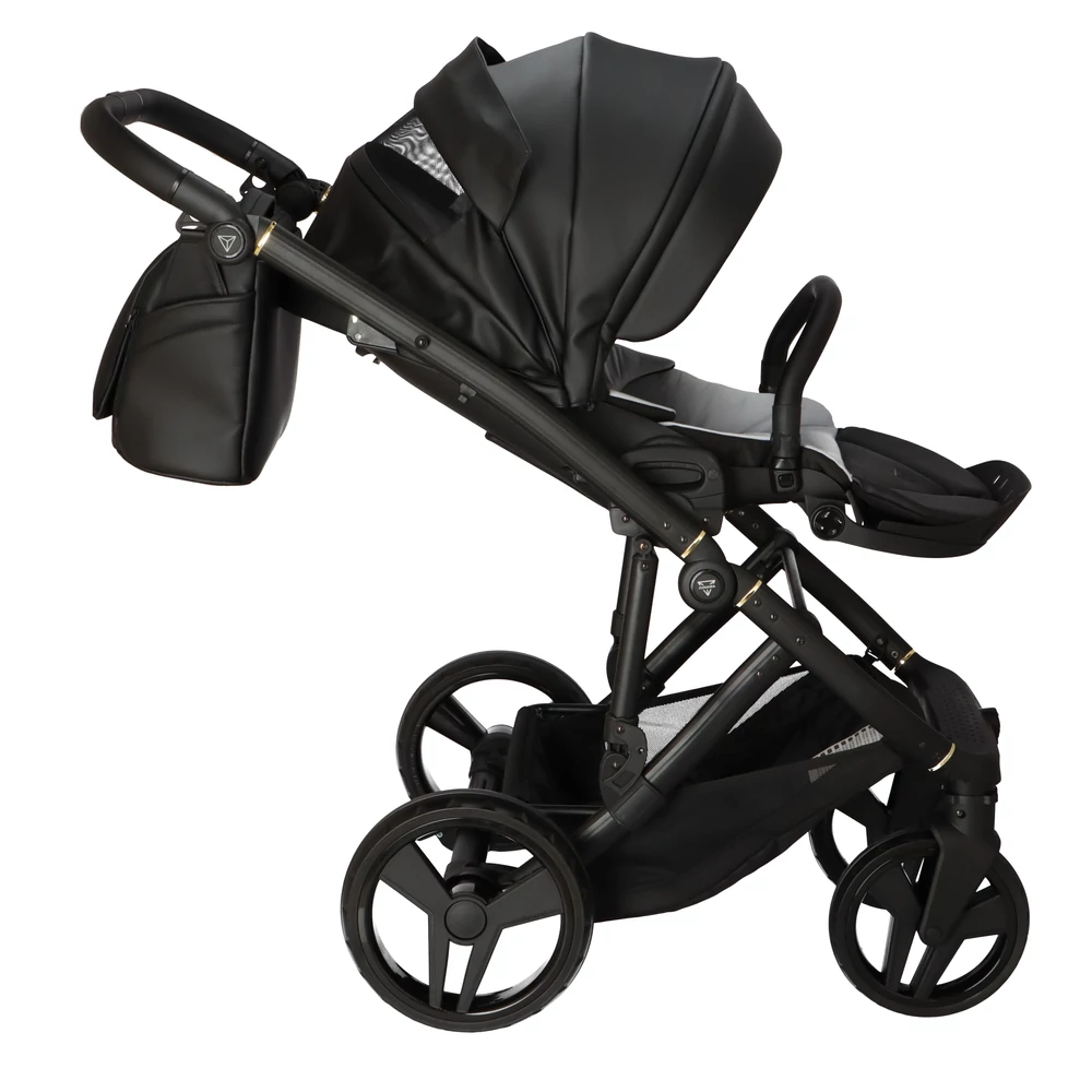 Junama többfunkciós babakocsi - DIAMOND CLASSIC - 03 Black