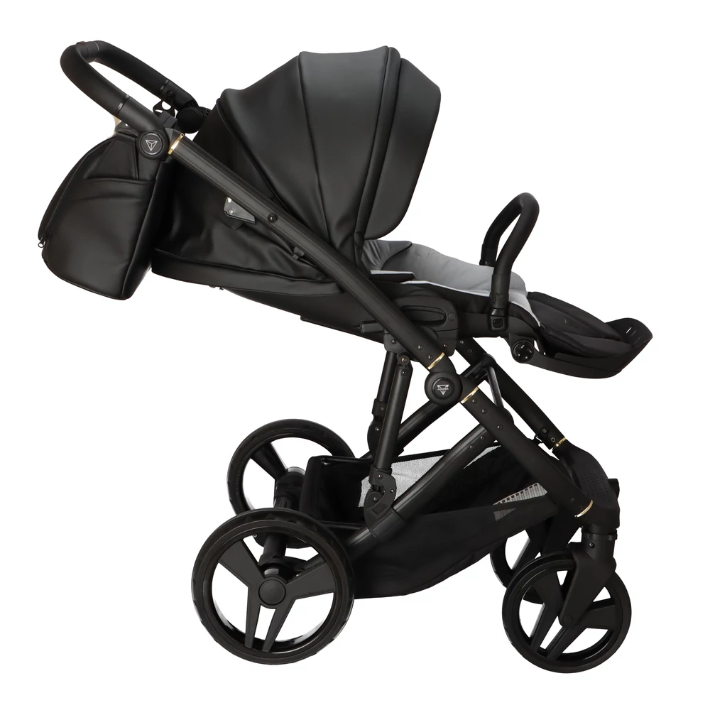 Junama többfunkciós babakocsi - DIAMOND CLASSIC - 03 Black