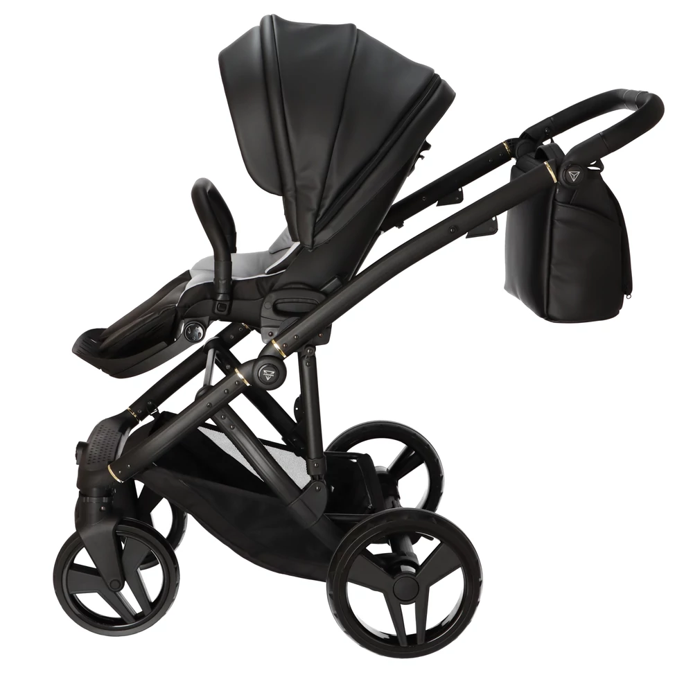Junama többfunkciós babakocsi - DIAMOND CLASSIC - 03 Black