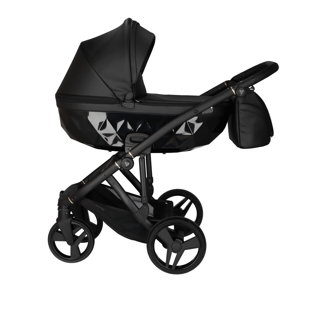 Junama többfunkciós babakocsi - DIAMOND CLASSIC - 03 Black