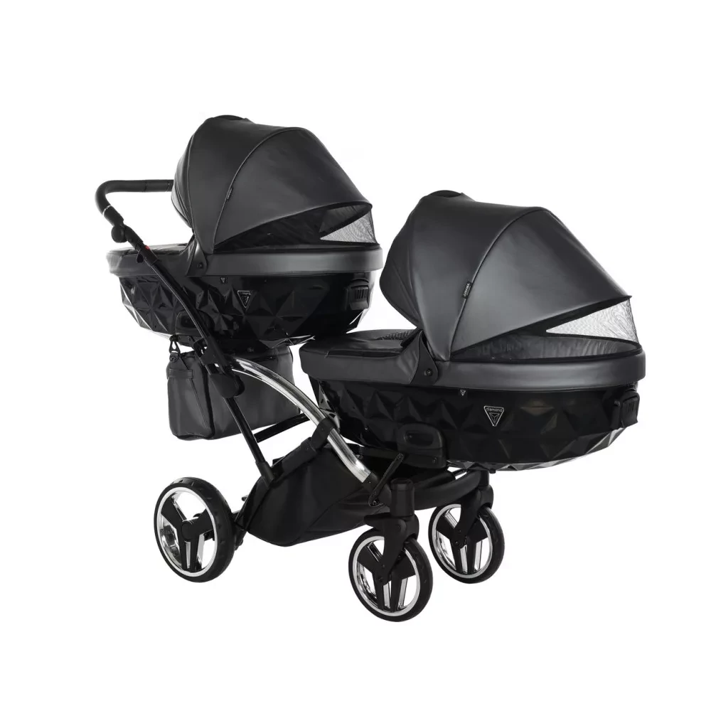 Junama többfunkciós ikerbabakocsi - DIAMOND FLUO SLIM DUO - 05