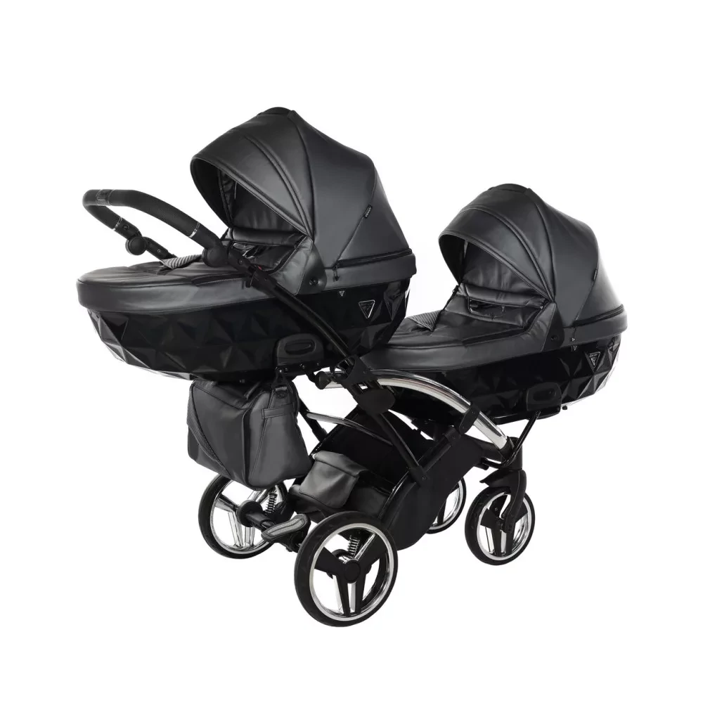 Junama többfunkciós ikerbabakocsi - DIAMOND FLUO SLIM DUO - 05