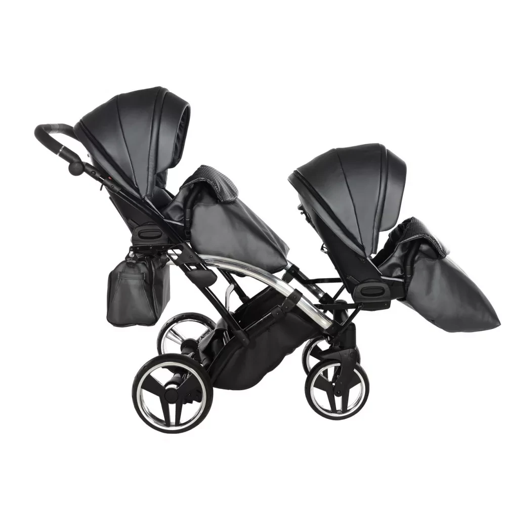 Junama többfunkciós ikerbabakocsi - DIAMOND FLUO SLIM DUO - 05
