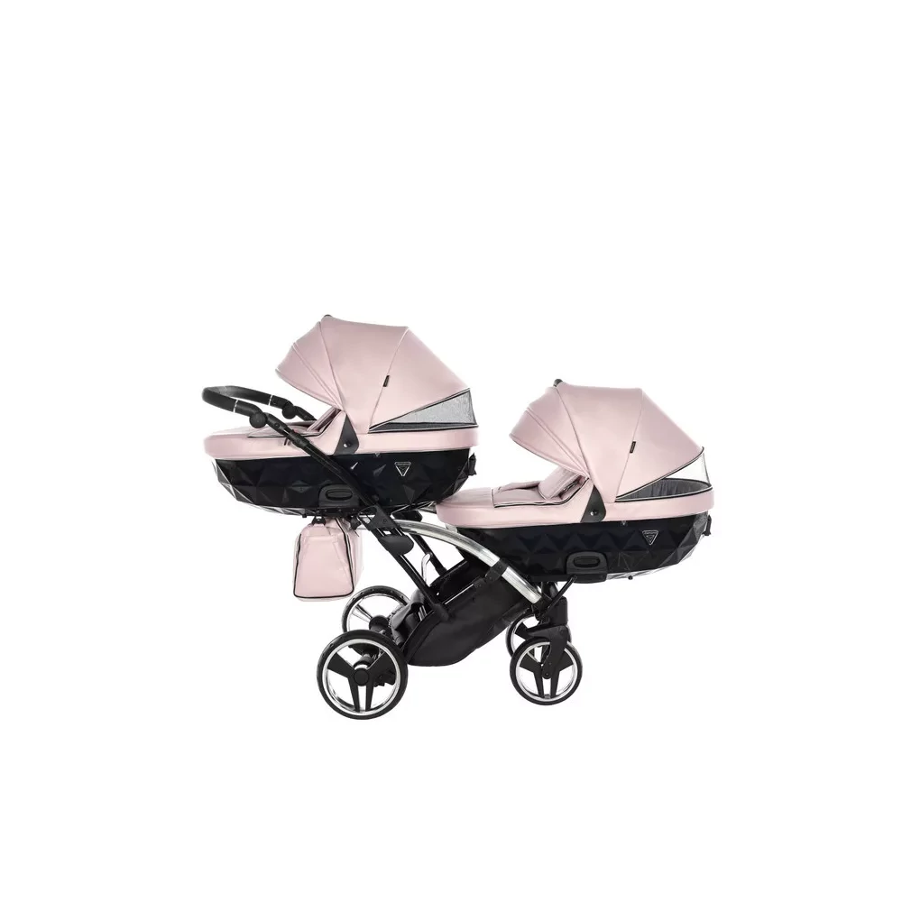 Junama többfunkciós ikerbabakocsi - DIAMOND FLUO SLIM DUO - 06