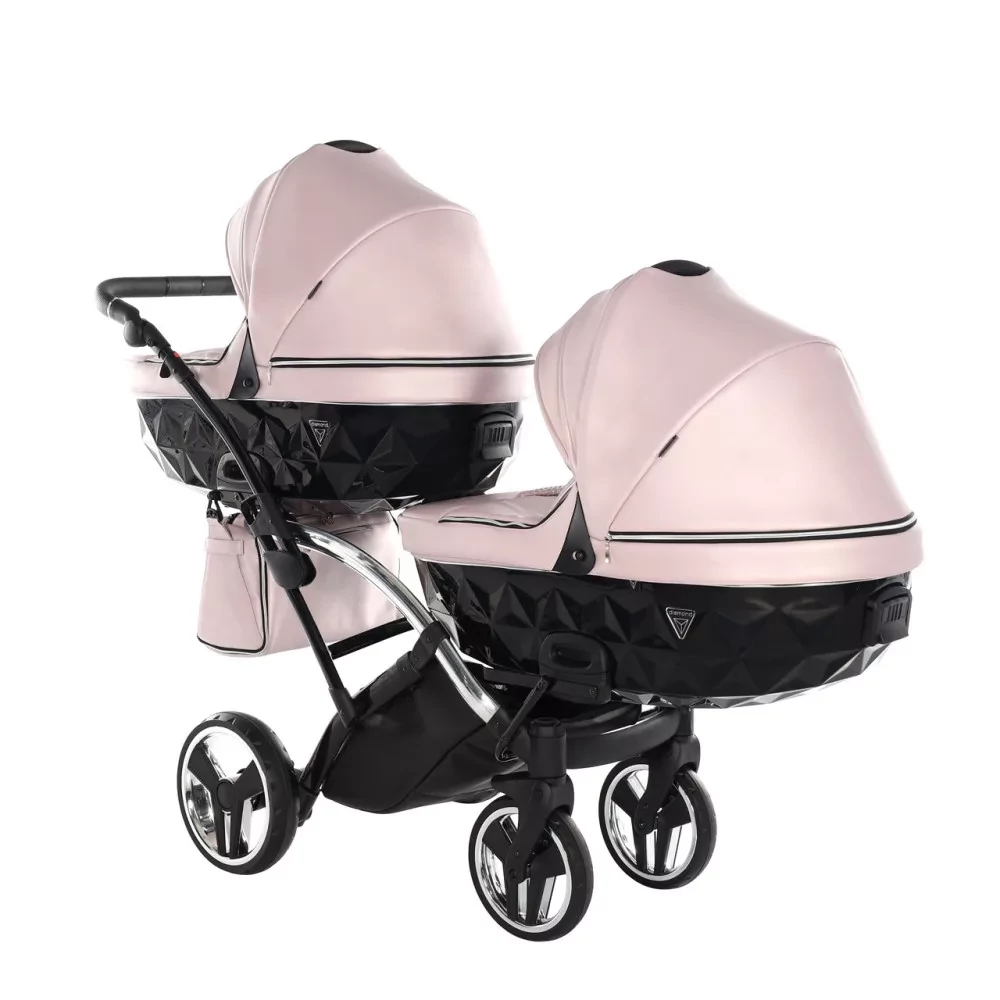 Junama többfunkciós ikerbabakocsi - DIAMOND FLUO SLIM DUO - 06