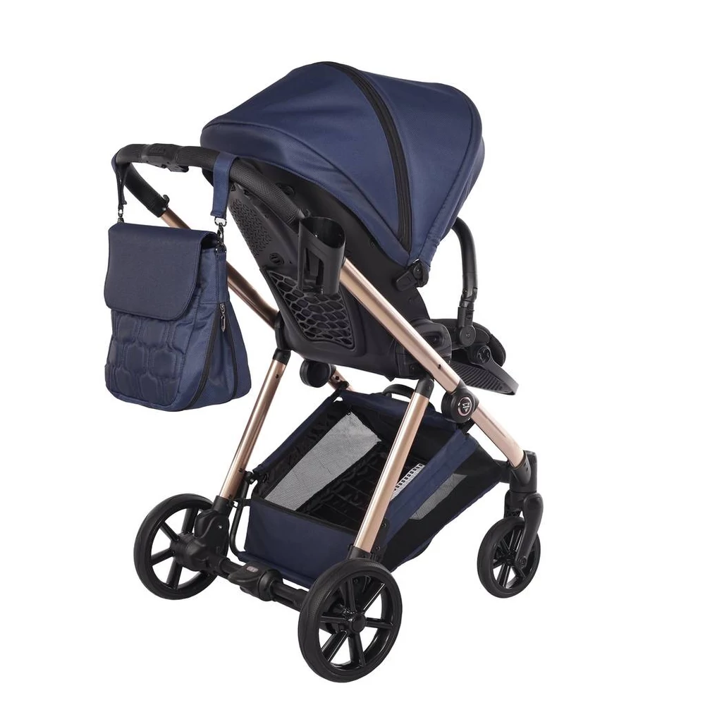 Junama többfunkciós babakocsi - ELLEGANTE - 06 Blue