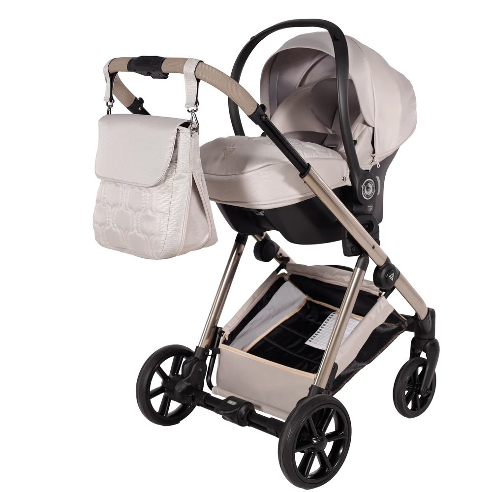 Junama többfunkciós babakocsi - ELLEGANTE - 02 Beige