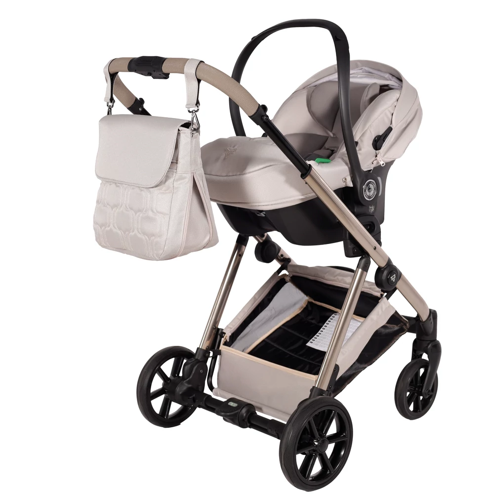 Junama többfunkciós babakocsi - ELLEGANTE - 02 Beige