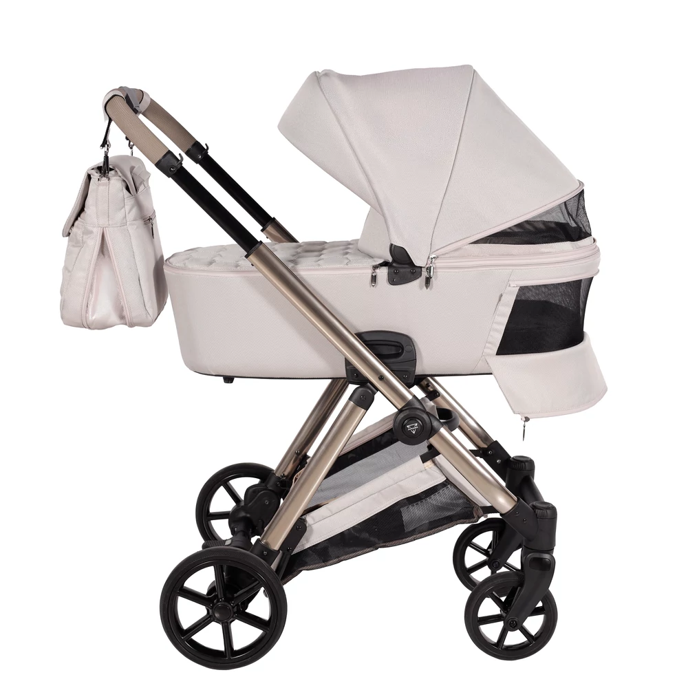 Junama többfunkciós babakocsi - ELLEGANTE - 02 Beige