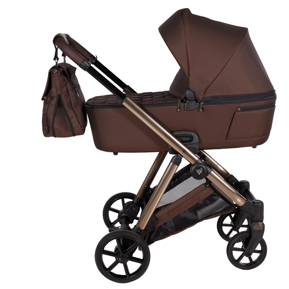 Junama többfunkciós babakocsi - ELLEGANTE - 08 Brown