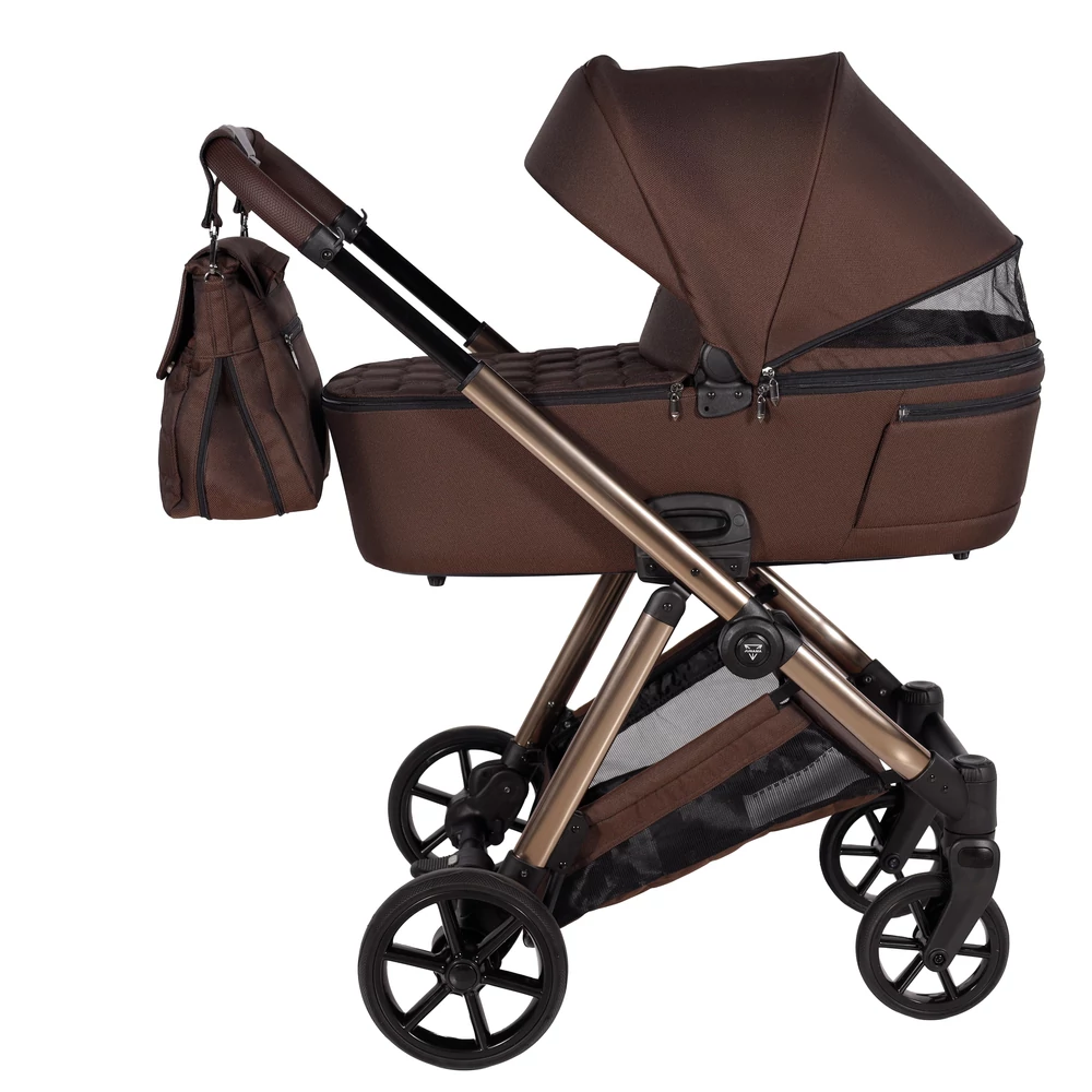 Junama többfunkciós babakocsi - ELLEGANTE - 08 Brown