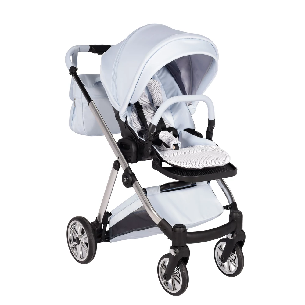 Junama többfunkciós babakocsi - ELLEGANTE - 09 Light Blue