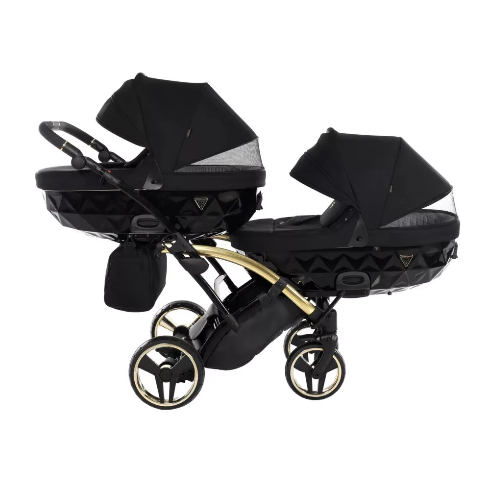 Junama többfunkciós ikerbabakocsi - DIAMOND S-LINE DUO SLIM - 02