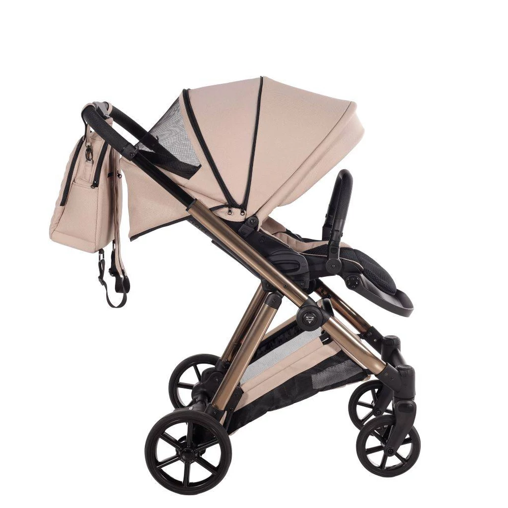 Junama többfunkciós babakocsi - SPACE V3 - 02 Beige