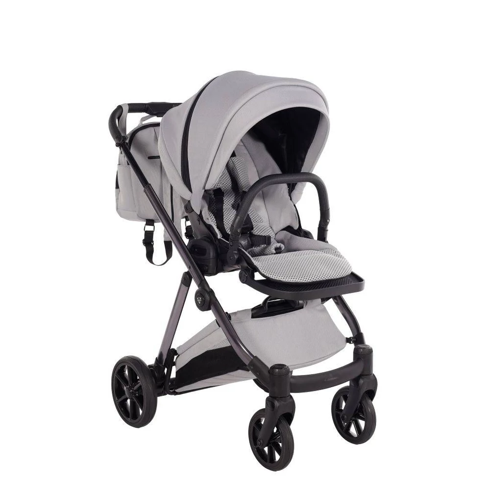 Junama többfunkciós babakocsi - SPACE V3 - 01 Light Grey