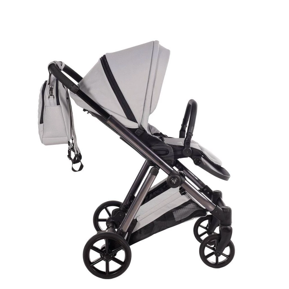 Junama többfunkciós babakocsi - SPACE V3 - 01 Light Grey