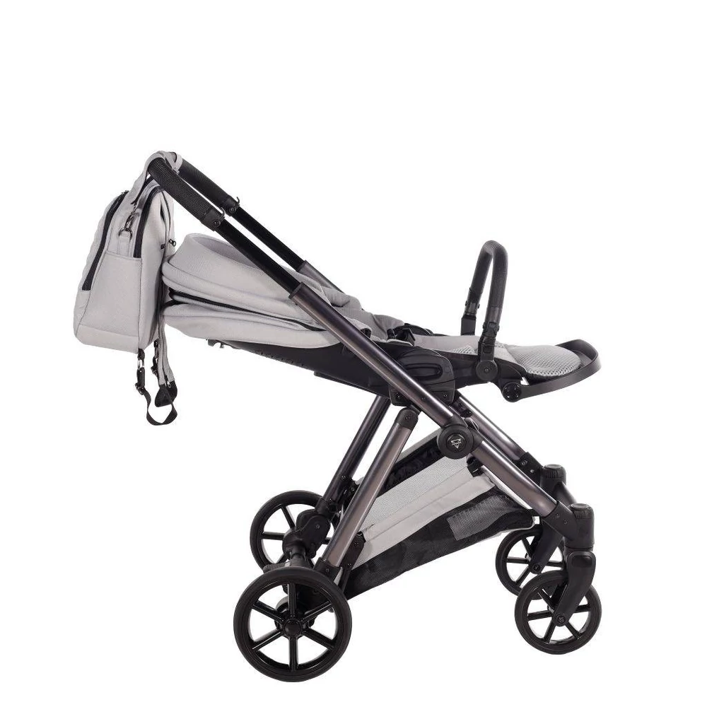 Junama többfunkciós babakocsi - SPACE V3 - 01 Light Grey