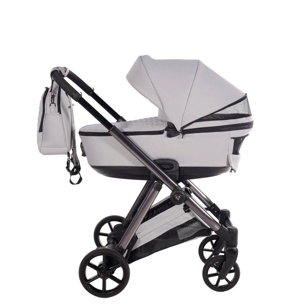 Junama többfunkciós babakocsi - SPACE V3 - 01 Light Grey